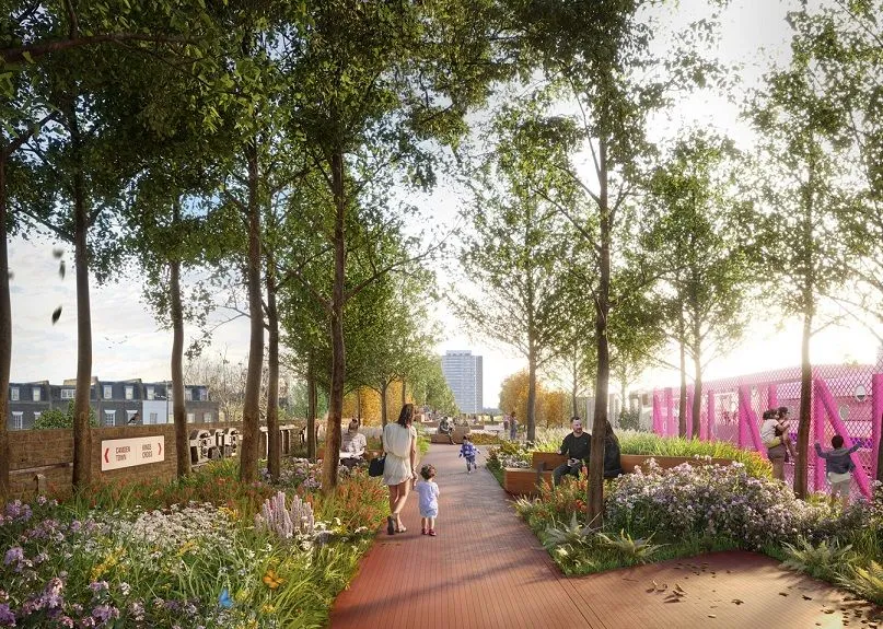 Nový park v Londýne bude inšpirovaný newyorským projektom High Line