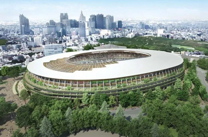 Nový olympijský štadión v Tokiu je už pokrstený