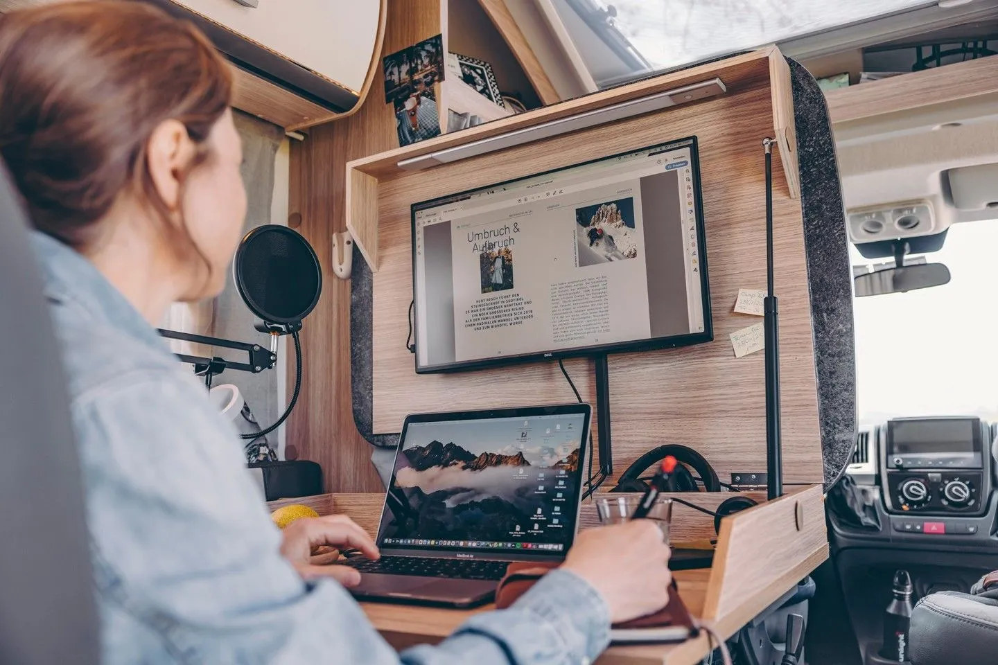 Nemecká spoločnosť predstavila komfortný home office na kolesách
