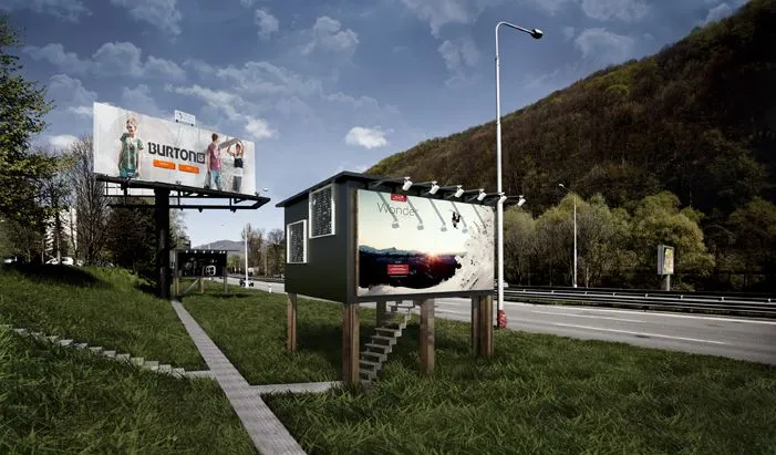 Billboard nemusí obývať len reklama