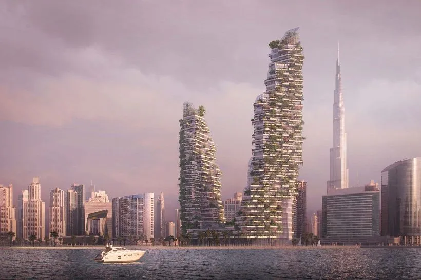V Dubaji postavia výškové budovy s vertikálnym lesom