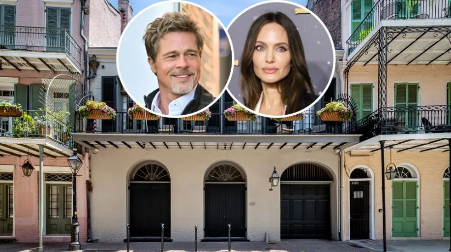 Brad Pitt a Angelina Jolie žili v časoch svojej lásky v tomto dome v New Orleans, teraz ide do aukcie