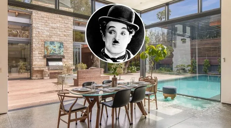 Charlie Chaplin tu garážoval svoje hasičské autá. Dnes by ho ohromil bazén siahajúci až do kuchyne