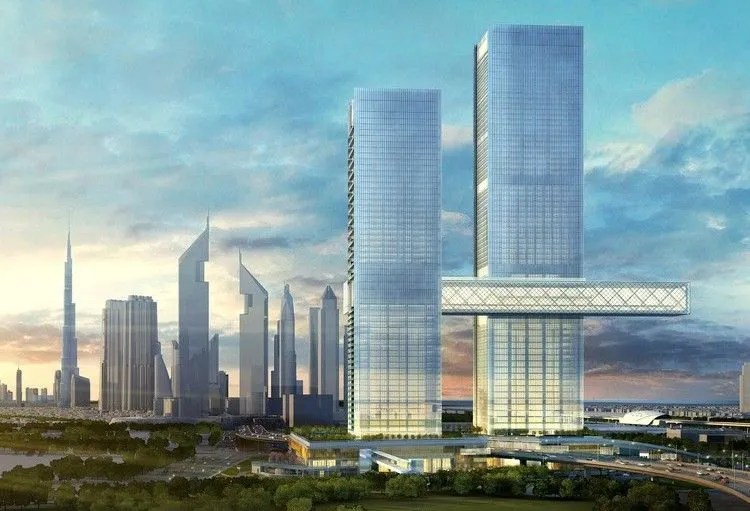 Horizontálny mrakodrap One Za´abeel Tower s najdlhšou konzolou na svete