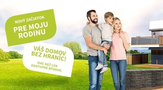 Hľadáte nový začiatok pre vašu rodinu? Doprajte si exkluzívne a dostupné bývanie