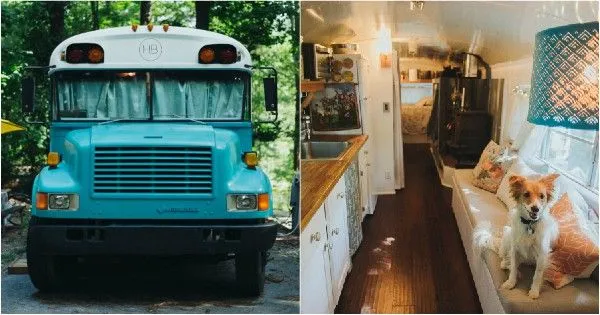 Manželia kúpili za životné úspory starý školský autobus: Pozrite čo z neho dokázali vytvoriť