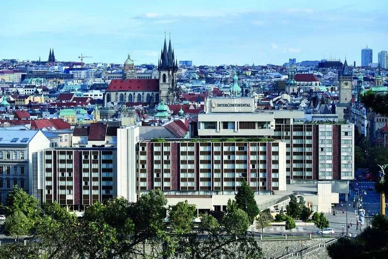 Bývalý pražský hotel InterContinental prechádza veľkou rekonštrukciou