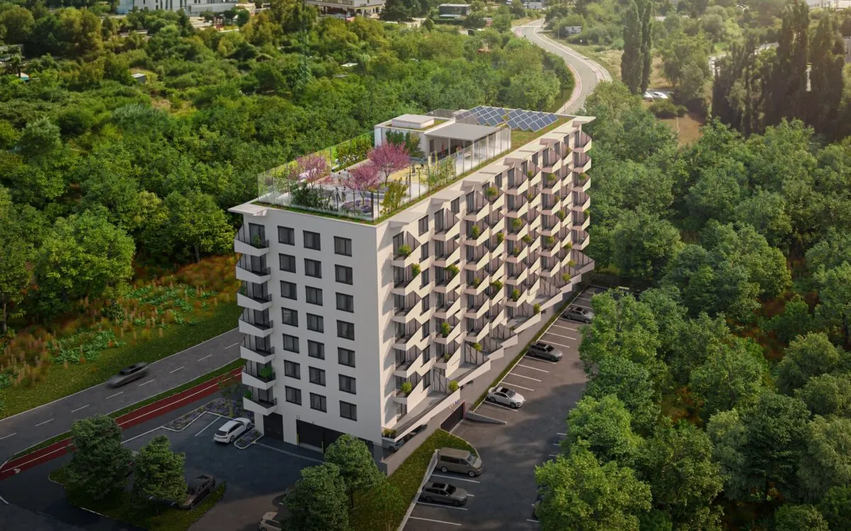 Etapa Čerešne UP prinesie jedinečný komunitný rooftop - v takejto výmere ho neponúka žiadny iný projekt v Bratislave.