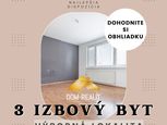 DOM-REALÍT ponúka na predaj 3 izbový byt, Petržalka, Budatínska ulica