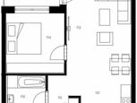 REZERVOVANÝ - Posledný 2-izbový byt s balkónom a garážovým státím v cene v skolaudovanej novostavbe