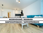 REZERVOVANÝ 1 izbový byt s veľkým balkónom v novostavbe v Pezinku