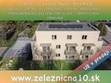 Vyber si svoje bývanie,Nové 2-izb. byty, terasa, parkovanie, Železničná ulica Bratislava.