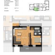 Predaj 2izbový byt s priestranným balkónom - novostavba