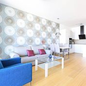 HERRYS - Na prenájom slnečný zariadený 2 izbový byt s výnimočným výhľadom v PANORAMA CITY
