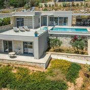 Atraktivní vila s Hi-Tech bazénem a výhledem na moře, Kréta, Řecko