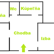 2.izbový byt s loggiou - sídlisko Sekčov - ulica Vihorlatská