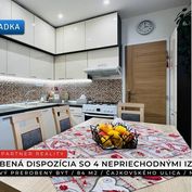 4 izbový prerobený byt, Čajkovského ulica, Nitra
