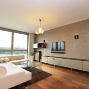 HERRYS - Na prenájom luxusný 3 izbový byt v komplexe Eurovea  s garážovým státím