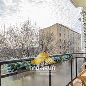 DOM-REALÍT ponúka príjemný  2,5 izbový byt na Martinčekovej ulici