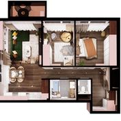2DUBY Považská - POSLEDNÝ 3 izbový byt (A 6.7) na 6. poschodí s balkónom na predaj