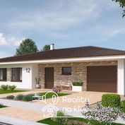 Na predaj novostavba 4-izbový bungalov s garážou v obci Dvory nad Žitavou okres Nové Zámky