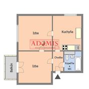 ADOMIS - Predaj 2 izbový, tehlový byt, Októbrová ulica, Sídlisko II, Prešov