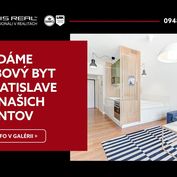 AXIS REAL | Hľadáme pre našich klientov 1-izbový byt v Bratislave I.