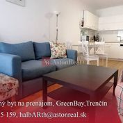 Krásny zariadený byt 2+1, lodžia, 2x parkovanie, Green Bay, Trenčín