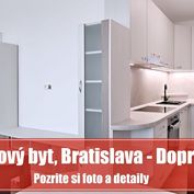 2 izbový byt voňajúci novotou na prenájom, Bratislava - Dopravná