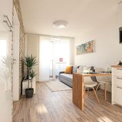 HERRYS - Na prenájom kompletne zariadený 2 izbový byt s veľkou loggiou v novostavbe MATADORKA