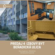 Predaj 4 izbový slnečný byt Petržalka- Beňadická