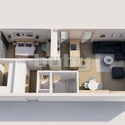 Byty Ruppeldtova: Na predaj veľký 2 izbový byt F3 v novostavbe, Martin - širšie centrum