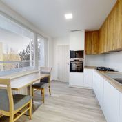 Priestranný 3i byt | 85 m2 | nová komplet. rekonštrukcia | zariadený | Ružová ul.