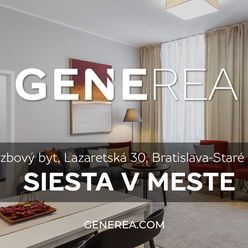 3+1-izb. byt s ateliérom, “SIESTA V MESTE”, Lazaretská, Bratislava-Staré Mesto