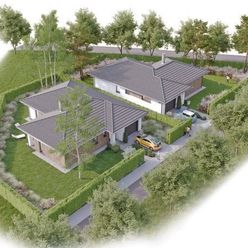 Novostavba | rodinný dom, garáž | pozemok 632 m2 | Trenčianske Jastrabie