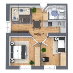 [A101] 3i apartmán v projekte bývanie Hybešova, len 5 minút od električky