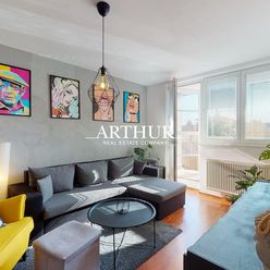 ARTHUR - 3 izbový byt v Slovenskom Grobe so záhradkou a parkovaním