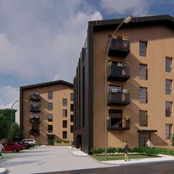 Bytový Komplex Plaveč | 1 izbový byt s balkónom v novostavbe | 1BA