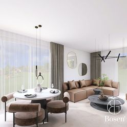 BOSEN | 4.izb.byt v novostavbe s terasou, vlastnou garážou a parkingom, Malinovo, 103 m2
