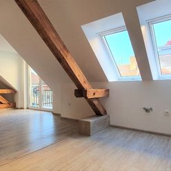 PNORF – novostavba podkrovného 4i bytu, 103 m2, balkón, Staré Mesto – Nitra