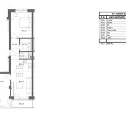 Moderný 3-izbový byt v novostavbe WEST IV.etapa Bytový dom L B.3.2