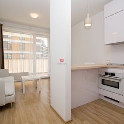 HERRYS - Na prenájom zariadený 1 izbový apartmán s parkovaním a pivnicou v novostavbe Nový Ružinov