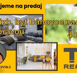 Pripravujeme na predaj! 1 izbový byt v Bánovciach nad Bebravou - 40 m2