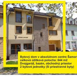 rodinný dom, Hlavná, Šamorín, Dunajská Streda - Town House s 2x 5 izbovým bytom, bazénom a dvojgaráž