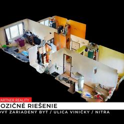 3 izbový byt, Viničky, Nitra + 3D