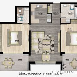 firma IDEAL HOMES, s.r.o. ponúka na predaj v Dunajskej Strede 3 izbový byt