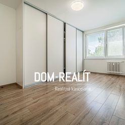 DOM-REALÍT a maklér Vríčanová Veronika Vám ponúka na predaj veľký 2 izbový byt so šatníkom v Bratisl