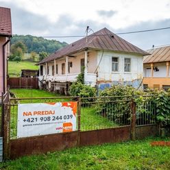Ponúkam na predaj stavebný pozemok so starším domom v obci Gruzovce