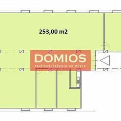 Výrob. priestory (253,00 m2, 1. p., nakl. rampa, nákl. výťah)
