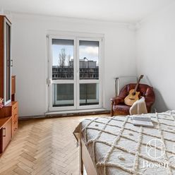 BOSEN | Veľký 3 izbový byt, 77 m2 so samostatnou kuchyňou, balkón aj pivnica, Nové Mesto, Račianska